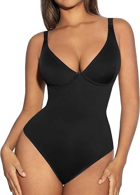 Bodysuits de forma de coll profund per a dones