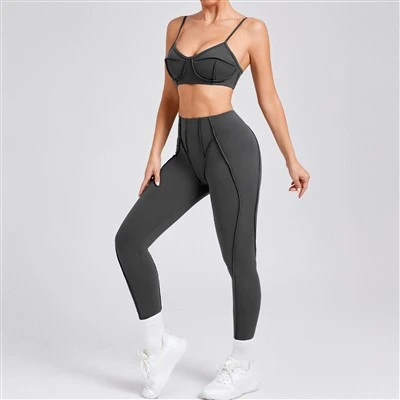 Conjunt de vestits de ioga de ioga de forma fina